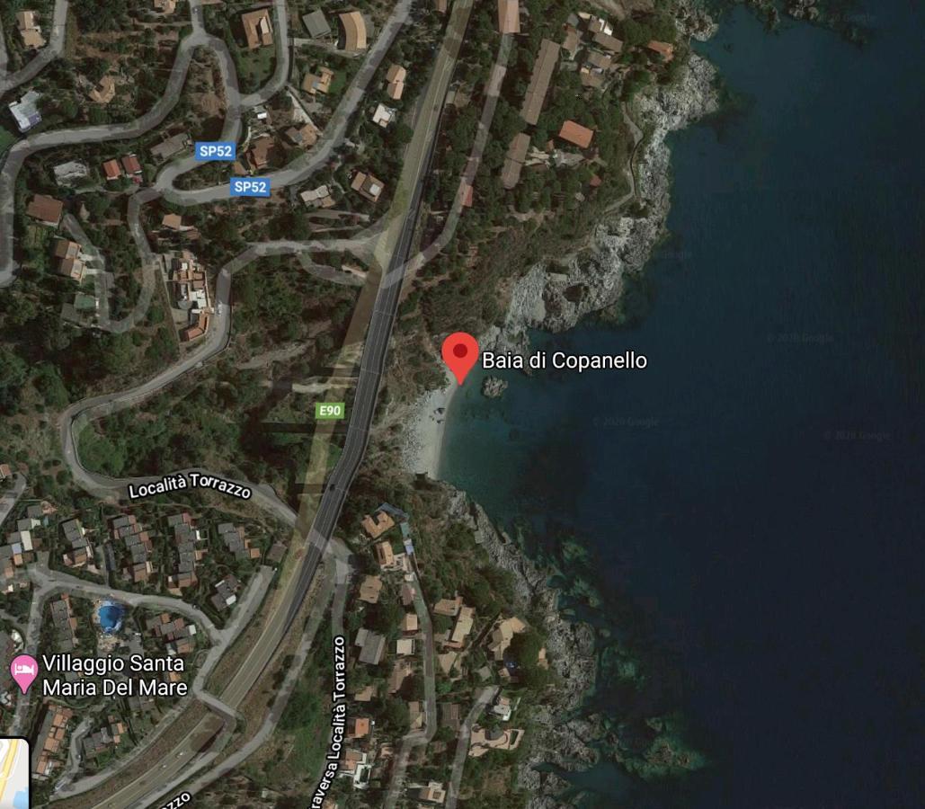 Appartamento Affaccio Sul Mare, Baia Di Copanello Eksteriør billede